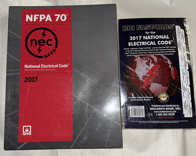 NFPA 70 National Electrical Code NEC 2017 Fast-Tabs and Quick-Cards