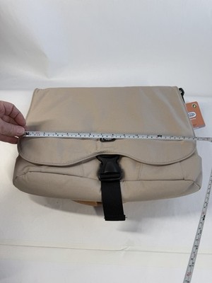 Hugger Laptop Crossbody Bag Tan/Khaki