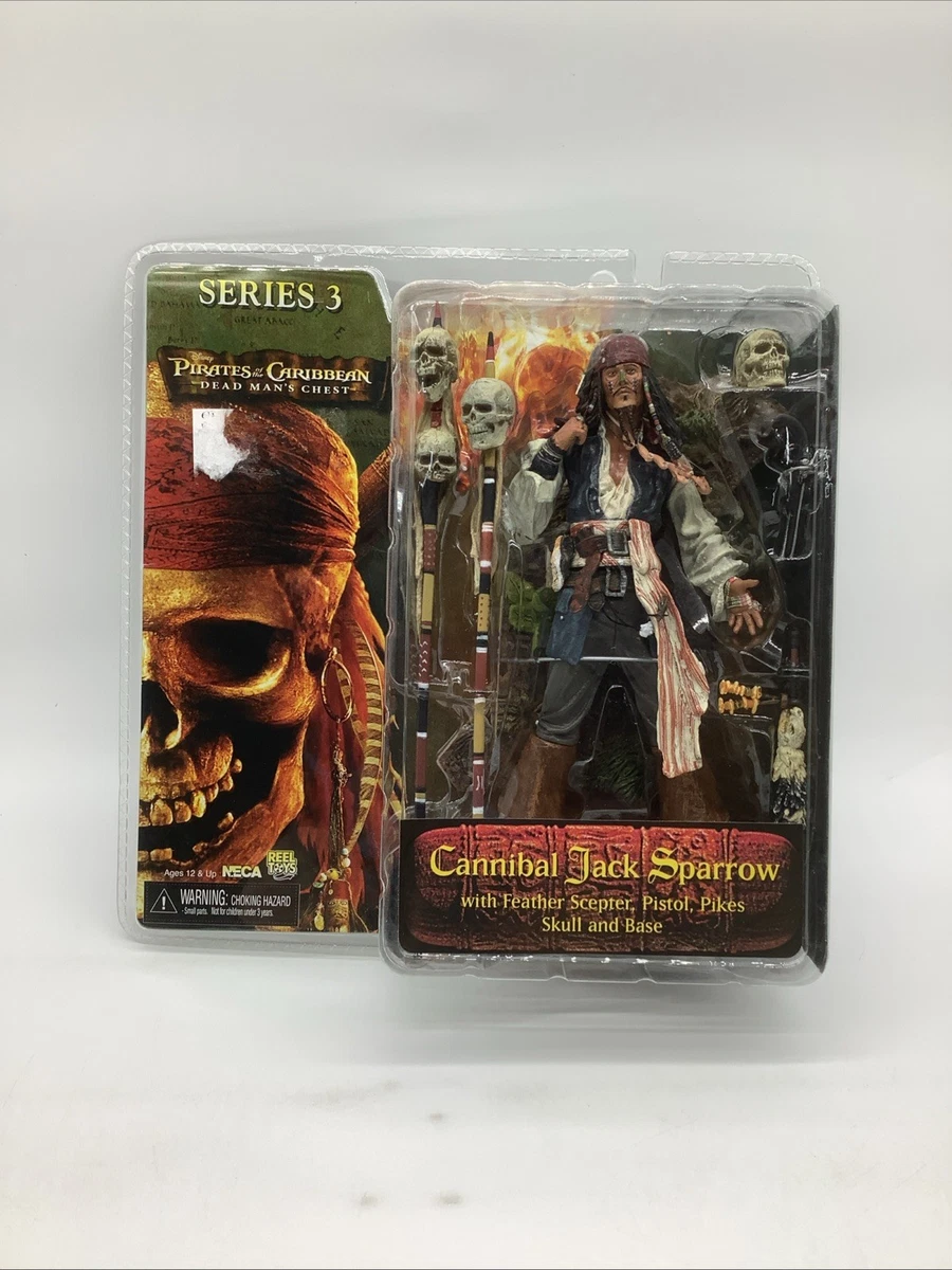 NECA Jack Sparrow Pirates of the Caribbean TV, Movie & Video Games