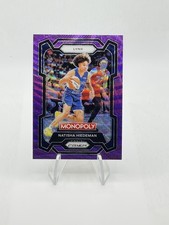 2024 Panini Prizm Monopoly WNBA Natisha Hiedeman #62 Purple Wave Prizms Lynx