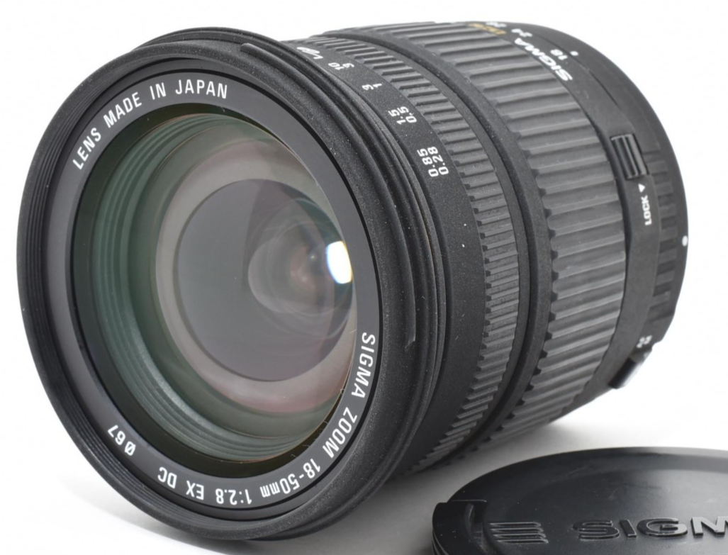 Sigma DC 18-50mm f/2.8 EX MACRO Lens For Canon EF From Japan