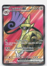 Aegislash ex Holo Ultra Rare SV04: Paradox Rift 230/182 NM