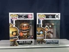 Funko Pop! FNAF Jack-O-Chica GameStop Exclusive #206 + Twisted Freddy #15 NM lot