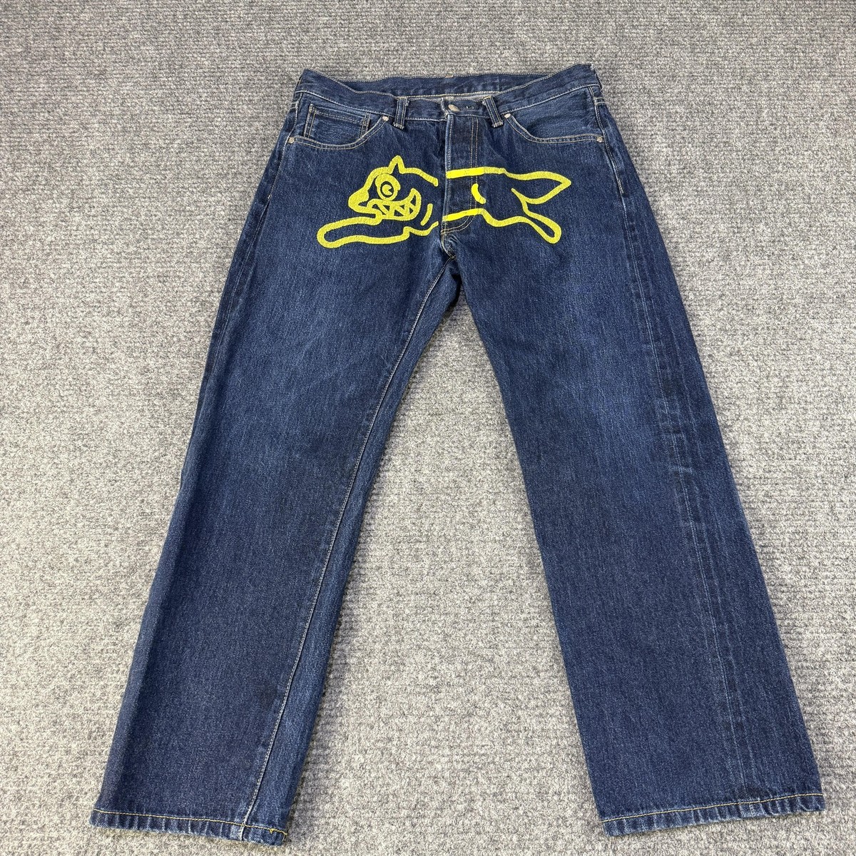 Billionaire Boys Club Ice Cream Jeans Mens Medium Running Dog 