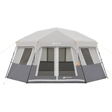 TENT 8-Person Instant Hexagon Cabin Ozark Trail Easy Setup CAMPING Family, NEW!
