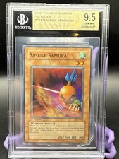 Yugioh Pharaonic Gaurdian 1st Edition Sasuke Samurai PGD-015 PSA 9 | DA Card World