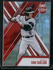 2017 Panini Elite Extra Edition #55 Sam Carlson Aspirations Red #/150