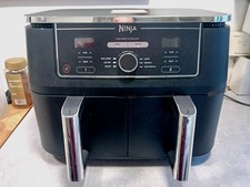 Image of Ninja Foodi MAX Dual Zone 9.5ltr Air Fryer AF400UK Brand New Never Used & Manual