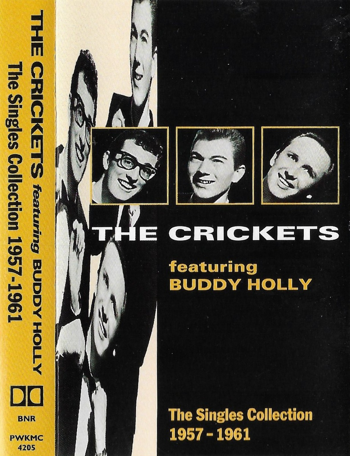The Crickets Feat Buddy Holly Singles Collection 1957-1961 CASSETTE ALBUM ROCK