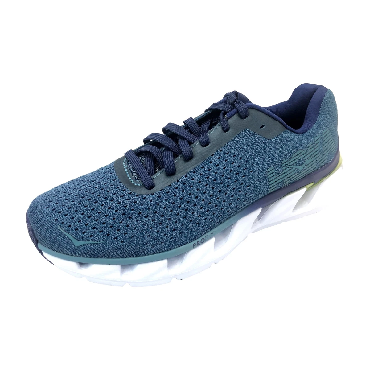Hoka One One Elevon Shoes Mens Size 9.5 Blue White Running Athletic Sneakers Hoka One One HOKA Elevon Storm Blue for sale | eBay main image 2