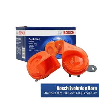 NEW BOSCH Evolution Fanfare  BM Twin Horn Set 12V 410Hz/510Hz Set FREE SHIPPING