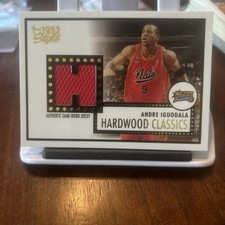 2005-06 Topps 1952 Stlye Hardwood classics Warn Jerseys # HCR-AI Andre Iguodala 