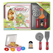 Teenage Mutant Ninja Turtles Pizza Play Set 14 Piece Pretend Food Toy