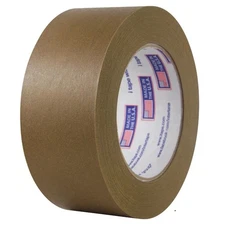 12 Pack-  IPG 525 Flatback Tape 1.88” x 60yd 5.5mil High-Adhesion Kraft