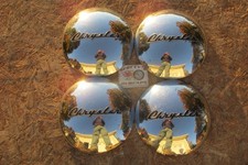 1941-50 Chrysler New Yorker Town And Country Windsor Hubcaps Set Of 4 11