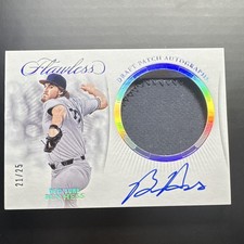 2025 Panini Flawless - Draft Patch Autographs Ben Hess #DPA-BH /25 (AU, MEM, RC)