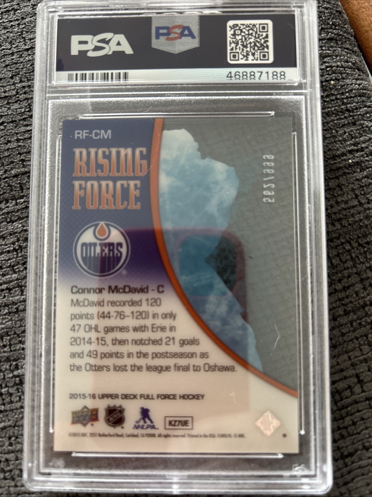 2015 McDavid Full force #RF-CM 562 Of 999 view 2