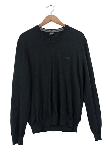 HUGO BOSS Col Polo T-Shirt Pallas Noir Hommes Taille XL