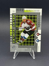 1999-00 SP Authentic #100 Dan Hinote #1092/2000 (RC)