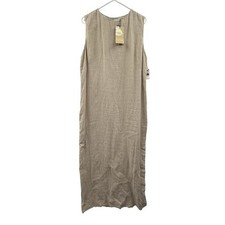 Talbots Irish Linen Dress Classic Old Money Lagenlook Minimalist size 16 maxi