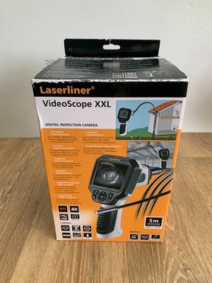 Laserliner Industrie Digital Inspektionskamera VideoScope XXL 5M Kabel 3,5'' LCD