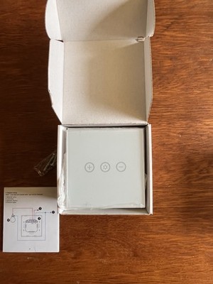 WiF Smart Glass Panel Wall Touch Switch Dimmer  Für Alexa oder Google Home 
