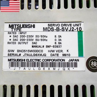 One Brand New MDS-B-SVJ2-10 Mitsubishi Servo Drive MDS-B-SVJ2-10- US Stock
