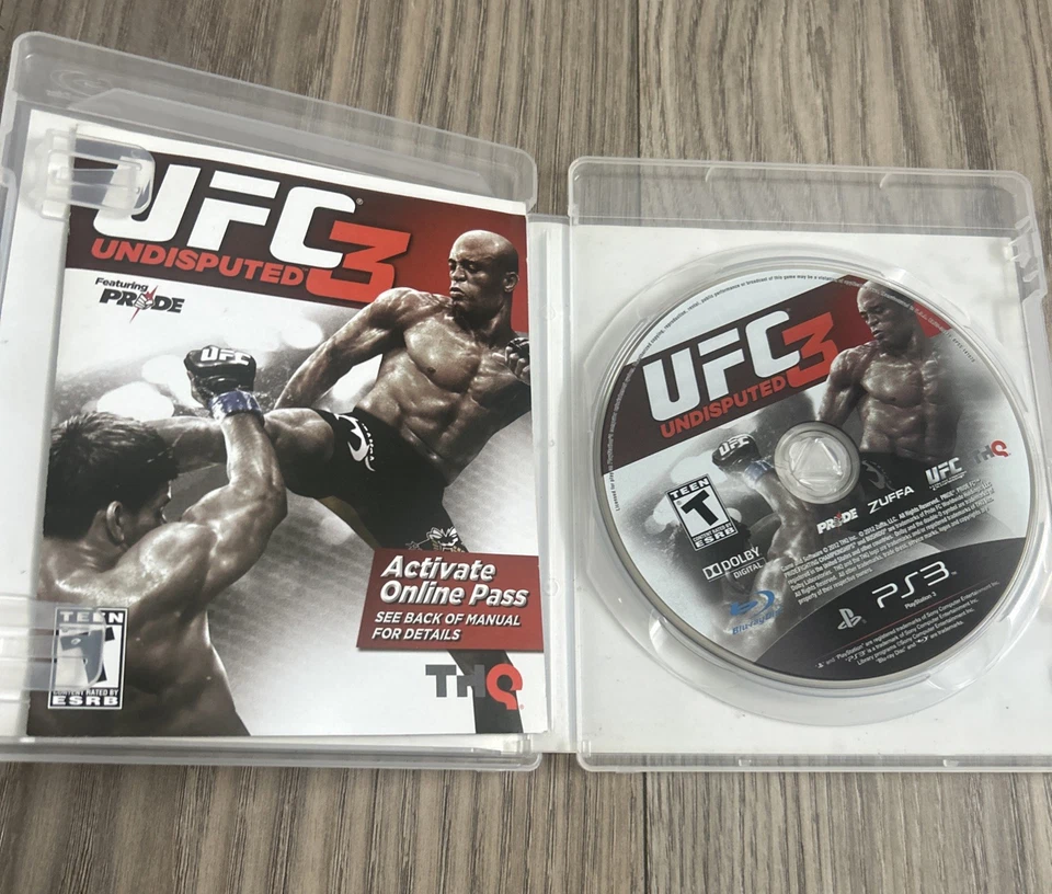 UFC Undisputed 3 (Sony PlayStation 3 PS3, 2012) - Completo y limpio Foto 4 de 4