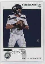 2019 Panini Encased Emerald 3/5 Russell Wilson #90 17a5