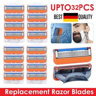 32x Rasierklingen für Gillette Fusion 5 Proglide Klingen Ersatz -Rasierklingen