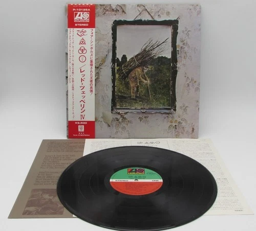 Led Zeppelin Led Zeppelin IV P10125A W/Obi Vinyl JPN LP S1331