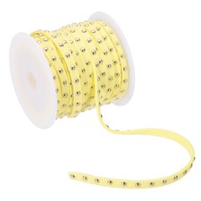 32.8ft Studded Faux Suede Cord Rope for Jewelry Making, Yellow Golden