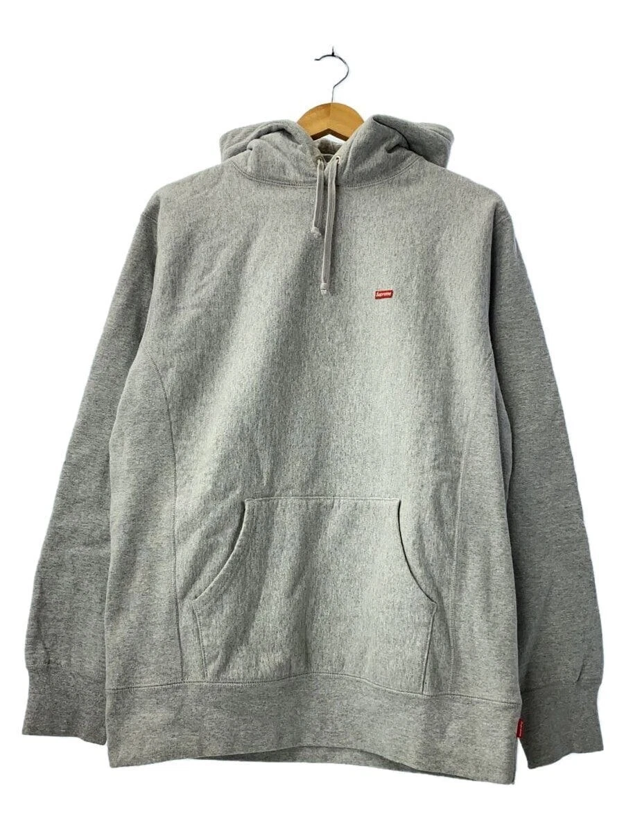 Sweat à capuche Supreme gris L occasion
