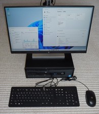 HP ProDesk 400 G1 SFF i5 4x3.3GHz 8GB 250GB SSD 1TB HDD  USB3 DVDRW  Win11Pro