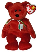 CT* Ty Beanie Baby - OSITO the Mexico / Mexican Flag Bear 8.5" MWCT Stuffed Toy