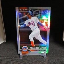 2026 Topps Series 1 - Francisco Lindor - Rainbow Foil #123