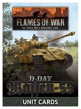 Flames of War: D-Day: Waffen-SS Unit Cards