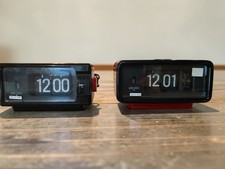 SEIKO DP692T + DP690T Vintage Flip Alarm Cloc...