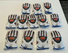 Lot Of 12 Palmer Safety XL Work Gloves- Ansi A6 Ansi 4 G9060 Leather Gloves