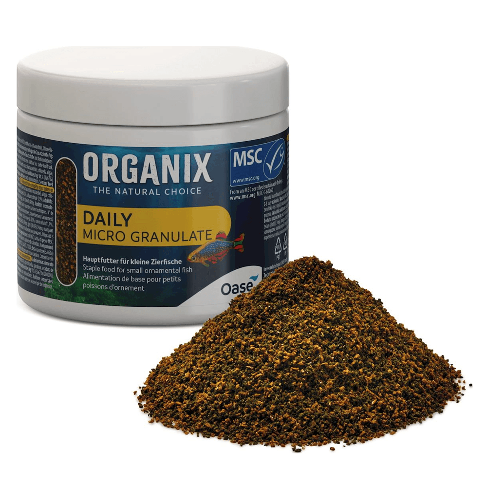 Oase ORGANIX Daily Aquarium Fish Food Micro Granulate 175ml (75g)