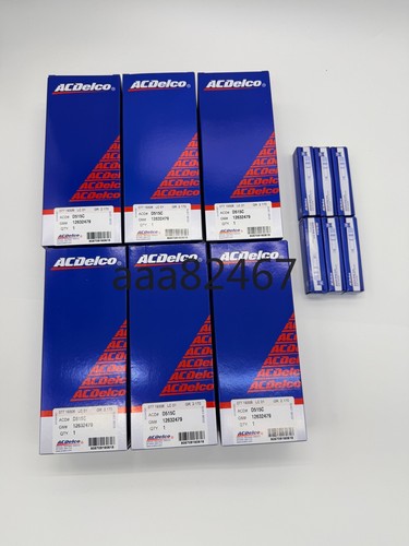 6pcs 12632479 D515C Ignition Coil & 41-109 Spark Plug For Chevrolet Buick GMC