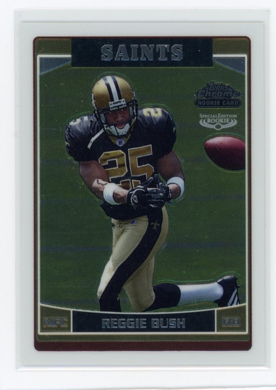 2006 Topps Chrome #221 Reggie Bush Rookie Card