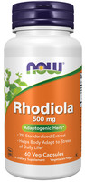 Rhodiola 500 Mg 60 Veg-Kapseln Now Foods