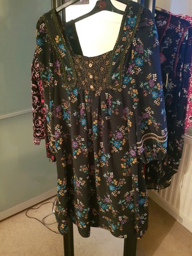 Zara Vintage bohemian folk dress | eBay