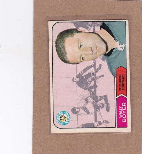 Wally Boyer #105 1968 O-Pee-Chee card