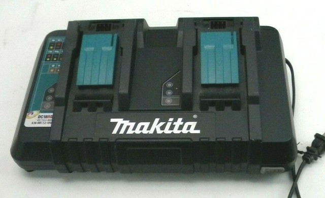 Makita DC18RD 18-Volt Li-Ion Dual Port Rapid Charger for sale online | eBay