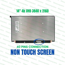 14.0" Lenovo 01YN122 SD10Q66884 FRU UHD IPS Glare LCD LED Screen Digitizer Glass