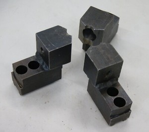 Set of 3 Jaws, Huron #6-PSH, Serrated, 3.25 x 1.25, Machinist,  sh6641