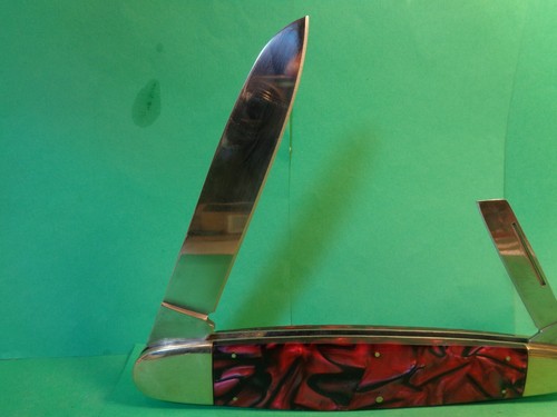 Bear & Bull Whittler 8" Closed Length Pocket Knife/BB-5454PC, Frost Cutlery(New) - Picture 7 of 12