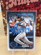 2024 Topps #188 Dane Myers RC Signed Autographed IP Auto Miami Marlins